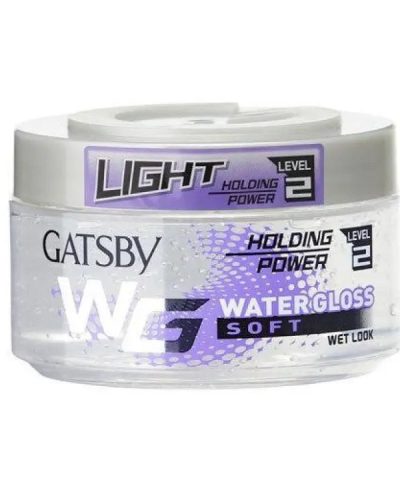 Gatsby Level 2 Water Gloss Hair Gel (Soft-White)
