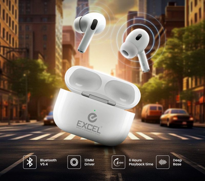 Smart Bluetooth 5.4 Wireless Earbuds