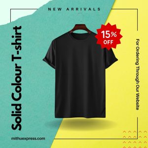 Black Colour Premium T-shirt Collection