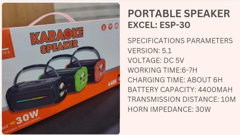 PORTABLE SPEAKER ESP-30 - Image 5