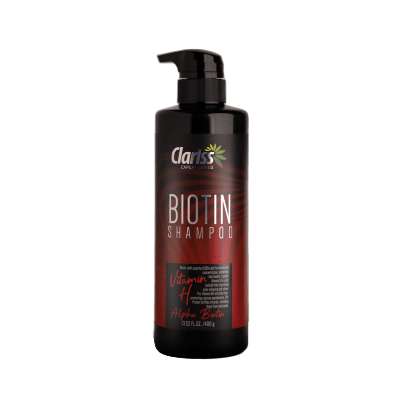 Clariss Biotin Shampoo Vitamin H Alpha Biotin (BOGO) 400gm - Image 2