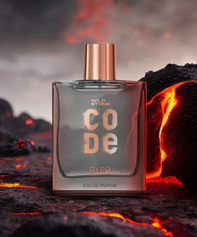 Wild Stone CODE Pyro Luxury Perfume for Men, 100 ml