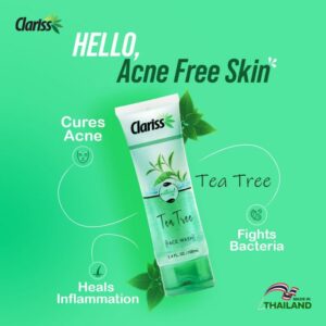 CLARISS TEA TREE FACE WASH 100ml