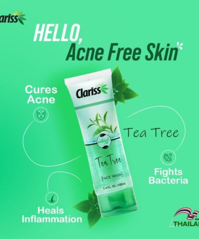 CLARISS TEA TREE FACE WASH 100ml