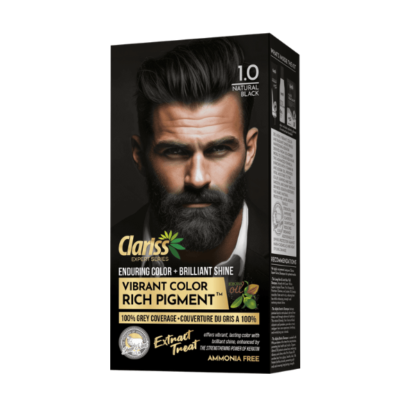 Clariss Hair Color 1.0 Natural Black