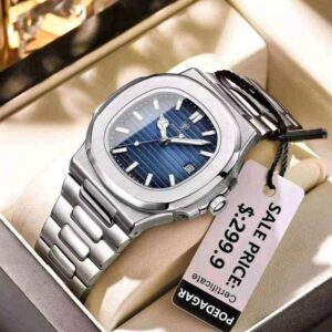 POEDAGAR Premium Luxury Men's Watch-Blue