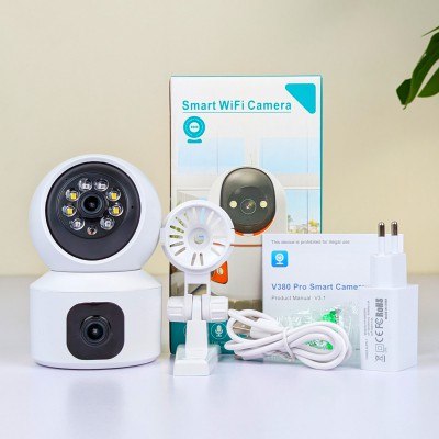 Wireless/WiFi Camera V380 Pro Dual Lans Wifi Camera 1080p