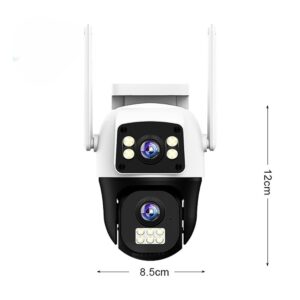 V380 Dual Lens 8MP 4G Wi-Fi PTZ Camera