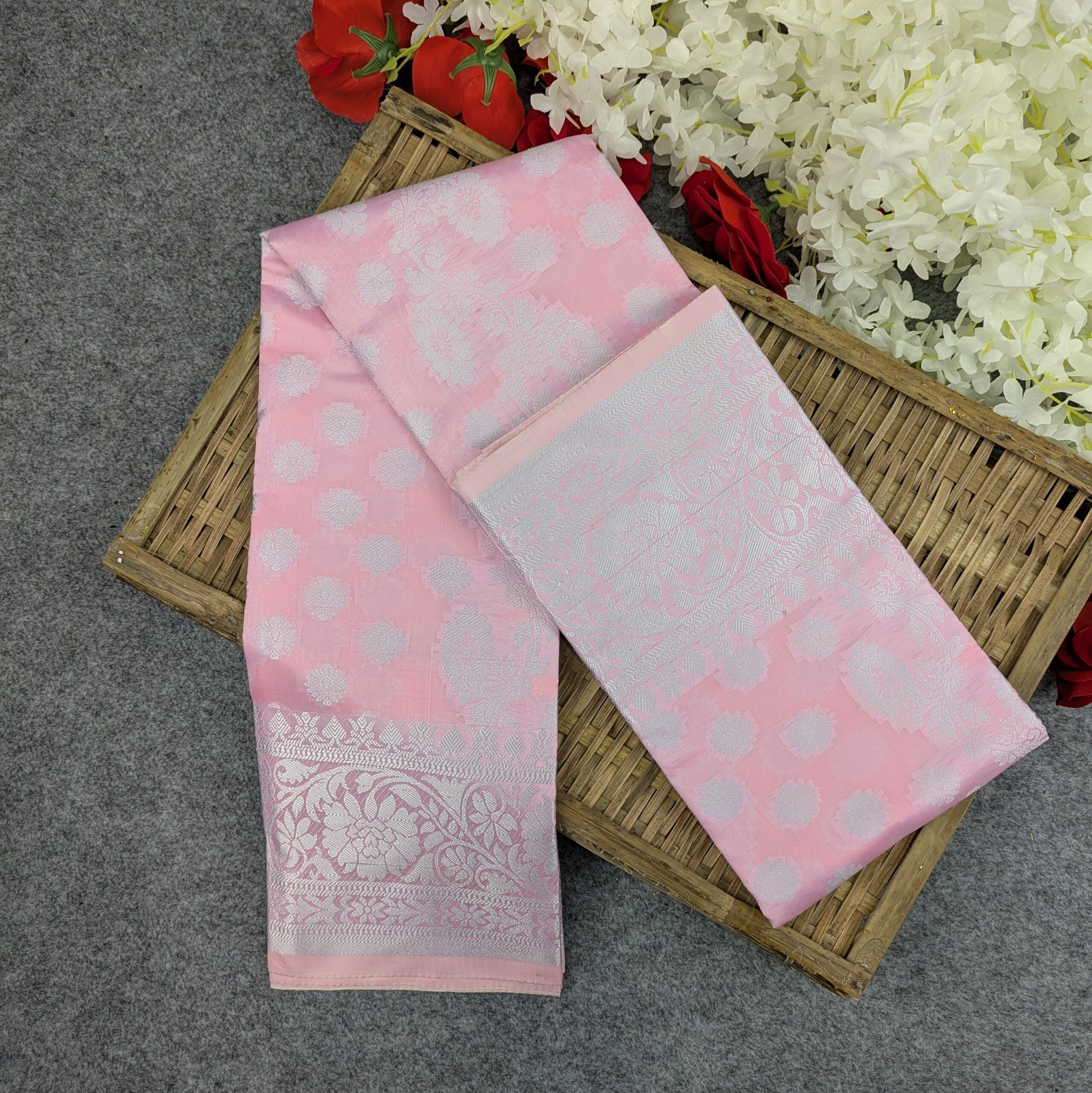 Premium Silk Katan Saree Combo - Image 2
