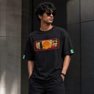 Exclusive Premium Cotton Oversized Drop-Shoulder T-Shirt