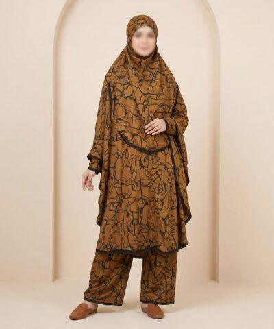 Elegant Palazzo long Khimar...