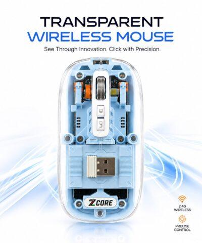 Transparent Wireless Mouse...