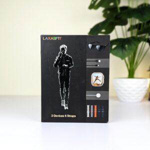 LAXASFIT Smartwatch Set – 2 Devices with 6 Straps