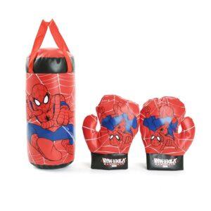 Punching Bag & Boxing Gloves Combo, Soft & Safe Durable Material, Indoor Exercise & Fitness Training Toy for Boys and Girls