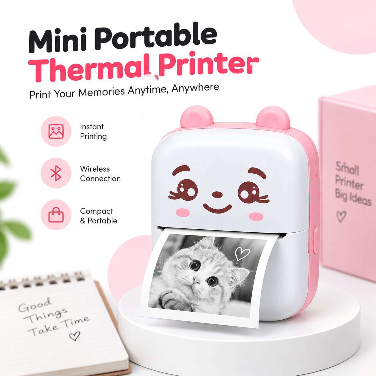 Mini Portable Thermal Printer