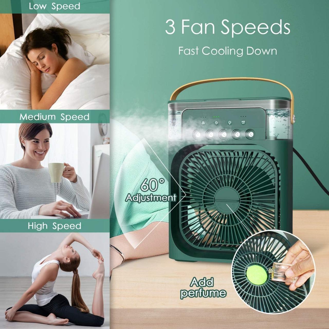 Extonic ET-C702 3-in-1 Air Cooler USB Fan - Image 4