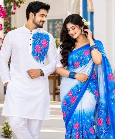 Attractive Hand-Painted Couple...