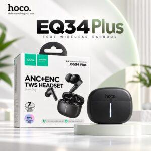Hoco EQ34 Plus True Wireless ANC+ENC Bluetooth Earbuds