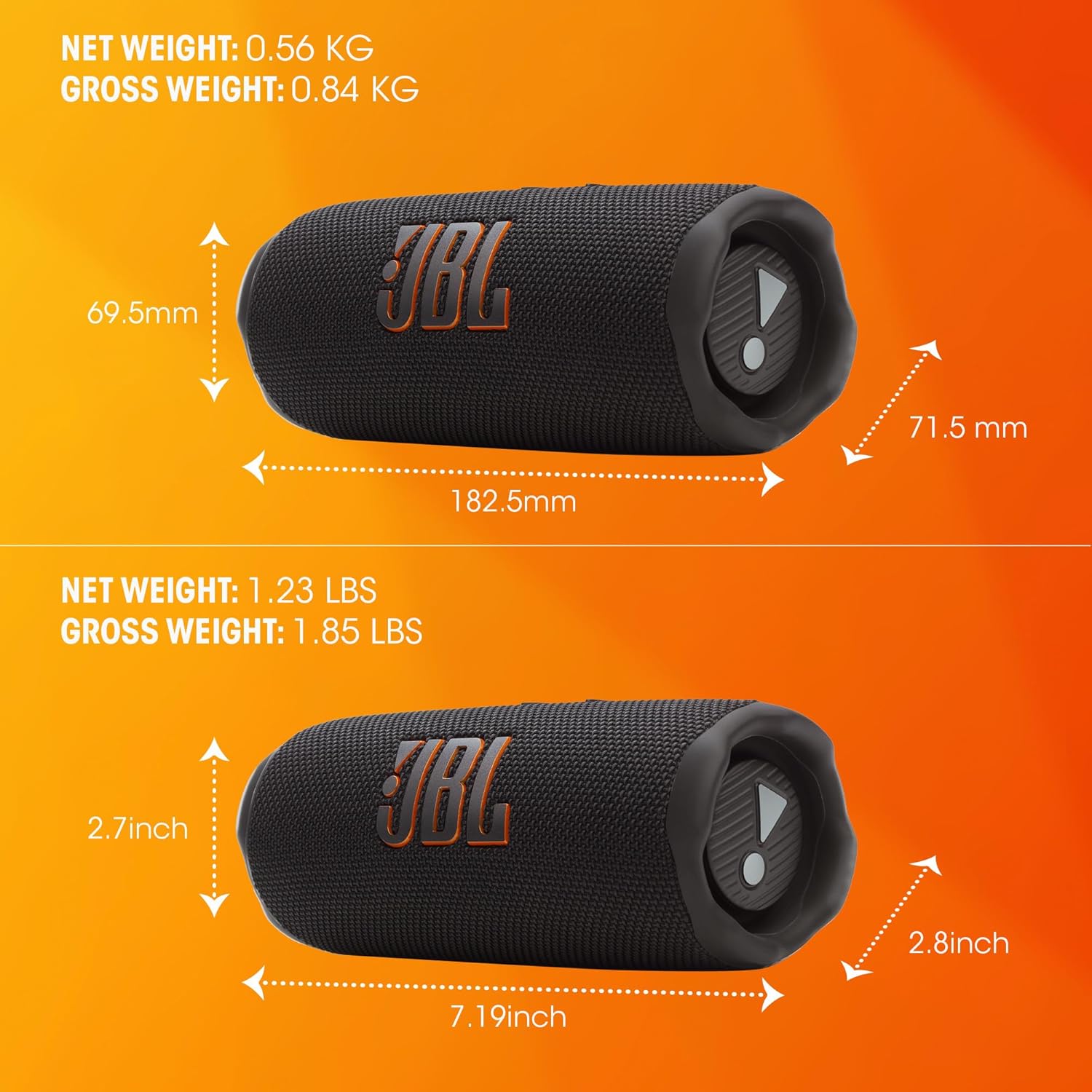 JBL Flip 7+ Portable Waterproof Bluetooth Speaker - Image 5